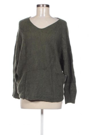 Дамски пуловер, Размер M, Цвят Зелен, Цена 9,57 лв.