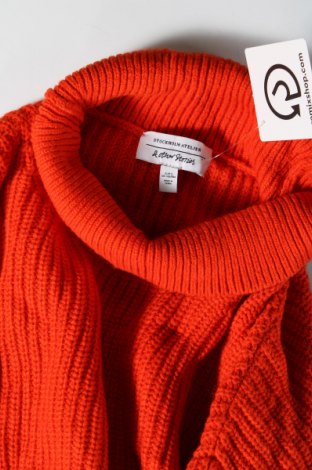 Дамски пуловер & Other Stories, Размер S, Цвят Червен, Цена 51,46 лв.