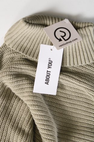 Дамски пуловер About You, Размер XS, Цвят Зелен, Цена 62,00 лв.