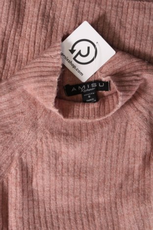 Γυναικείο πουλόβερ Amisu, Μέγεθος S, Χρώμα Ρόζ , Τιμή 5,38 €