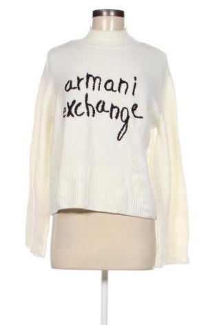 Damski sweter Armani Exchange, Rozmiar S, Kolor Biały, Cena 199,59 zł