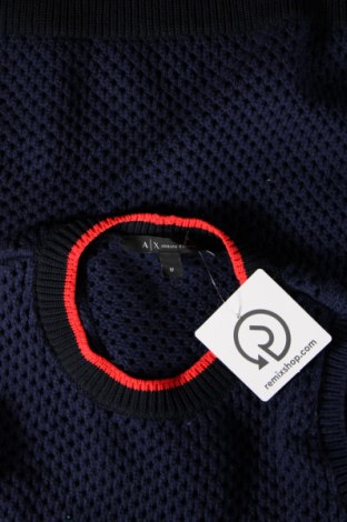 Дамски пуловер Armani Exchange, Размер M, Цвят Син, Цена 96,00 лв.
