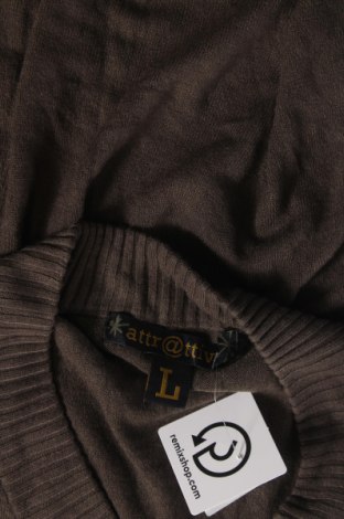 Γυναικείο πουλόβερ Attr@ttivo, Μέγεθος L, Χρώμα Γκρί, Τιμή 14,28 €