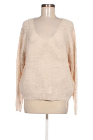 Дамски пуловер B.Young, Размер XL, Цвят Екрю, Цена 38,50 лв.