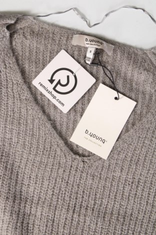 Дамски пуловер B.Young, Размер S, Цвят Сив, Цена 18,48 лв.
