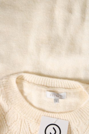 Дамски пуловер Bel&Bo, Размер L, Цвят Екрю, Цена 11,60 лв.