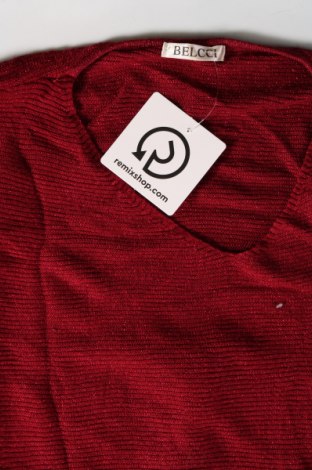 Γυναικείο πουλόβερ Belcci, Μέγεθος M, Χρώμα Κόκκινο, Τιμή 8,07 €