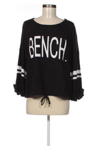 Дамски пуловер Bench, Размер M, Цвят Черен, Цена 41,85 лв.