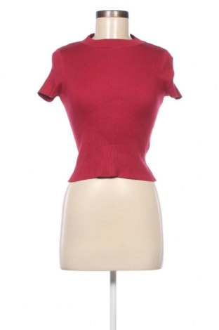 Дамски пуловер Bershka, Размер S, Цвят Розов, Цена 29,54 лв.