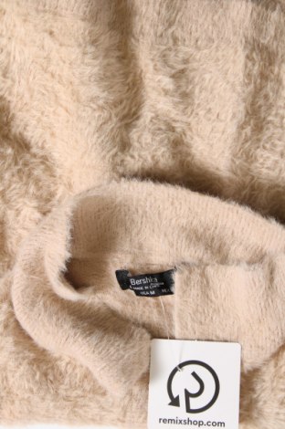 Γυναικείο πουλόβερ Bershka, Μέγεθος M, Χρώμα  Μπέζ, Τιμή 8,07 €