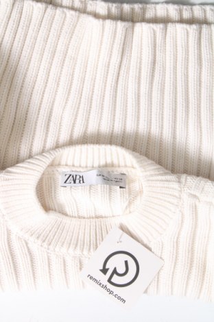 Γυναικείο πουλόβερ Bershka, Μέγεθος M, Χρώμα Εκρού, Τιμή 17,01 €