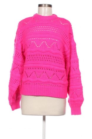 Γυναικείο πουλόβερ Bershka, Μέγεθος S, Χρώμα Ρόζ , Τιμή 6,28 €
