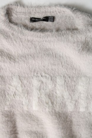 Pulover de femei Bershka, Mărime XS, Culoare Gri, Preț 24,80 Lei