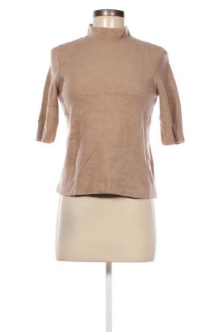 Γυναικείο πουλόβερ Bershka, Μέγεθος S, Χρώμα  Μπέζ, Τιμή 2,69 €
