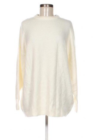 Дамски пуловер Bershka, Размер M, Цвят Бял, Цена 14,50 лв.
