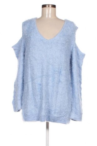 Дамски пуловер Body Flirt, Размер XXL, Цвят Син, Цена 9,28 лв.
