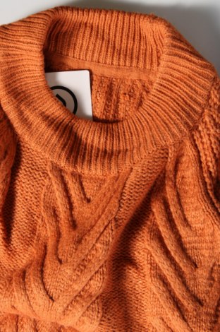 Дамски пуловер Bon Prix, Размер XXL, Цвят Оранжев, Цена 29,00 лв.