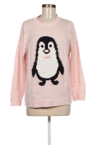 Дамски пуловер Bonmarche, Размер M, Цвят Розов, Цена 11,25 лв.