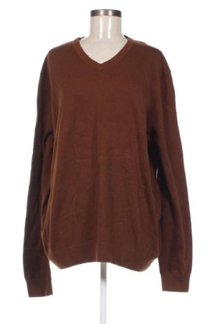 Дамски пуловер C&A, Размер XXL, Цвят Кафяв, Цена 7,54 лв.