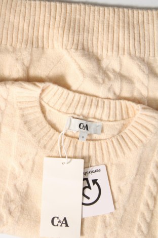 Γυναικείο πουλόβερ C&A, Μέγεθος S, Χρώμα  Μπέζ, Τιμή 9,39 €