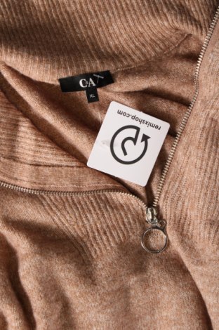 Дамски пуловер C&A, Размер XL, Цвят Кафяв, Цена 8,41 лв.