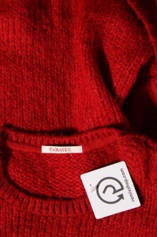 Pulover de femei Camaieu, Mărime M, Culoare Roșu, Preț 42,93 Lei