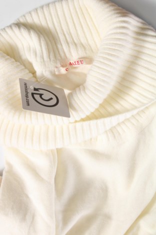 Дамски пуловер Camaieu, Размер XS, Цвят Екрю, Цена 29,00 лв.