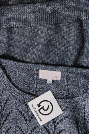 Γυναικείο πουλόβερ Cami, Μέγεθος XL, Χρώμα Μπλέ, Τιμή 5,56 €