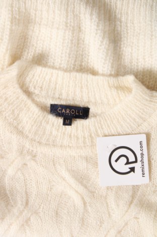 Γυναικείο πουλόβερ Caroll, Μέγεθος M, Χρώμα Εκρού, Τιμή 21,09 €