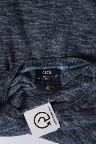 Дамски пуловер Cecil, Размер XL, Цвят Син, Цена 22,17 лв.