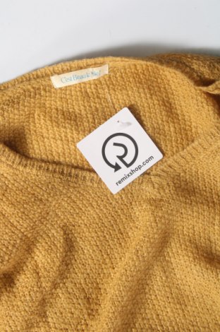 Дамски пуловер C'est Beau La Vie, Размер L, Цвят Жълт, Цена 14,40 лв.