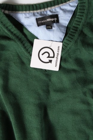 Γυναικείο πουλόβερ Charles Vogele, Μέγεθος XXL, Χρώμα Πράσινο, Τιμή 10,76 €