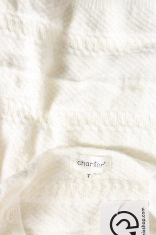 Damenpullover Charlior, Größe M, Farbe Weiß, Preis 5,85 €