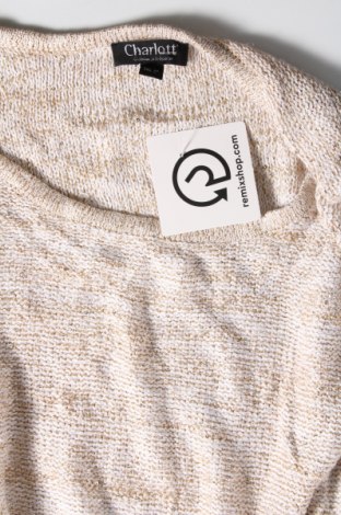 Дамски пуловер Charlott, Размер M, Цвят Бежов, Цена 8,00 лв.