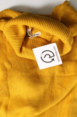 Дамски пуловер Cherry Koko, Размер S, Цвят Жълт, Цена 13,05 лв.
