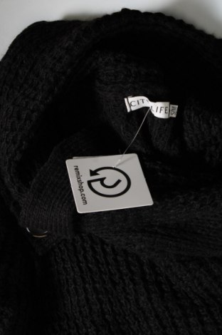 Γυναικείο πουλόβερ City life, Μέγεθος S, Χρώμα Μαύρο, Τιμή 7,53 €