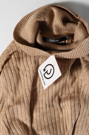 Дамски пуловер Clarina Collection, Размер XL, Цвят Бежов, Цена 15,66 лв.