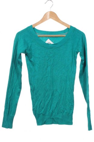 Дамски пуловер Clockhouse, Размер XS, Цвят Зелен, Цена 13,05 лв.
