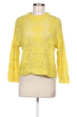 Дамски пуловер CKS, Размер XS, Цвят Жълт, Цена 33,48 лв.