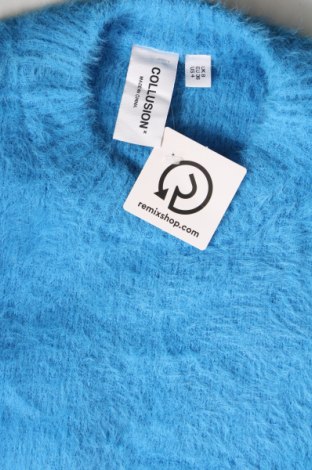Γυναικείο πουλόβερ Collusion, Μέγεθος S, Χρώμα Μπλέ, Τιμή 4,45 €