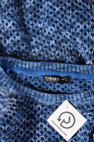 Дамски пуловер Colours Of The World, Размер S, Цвят Син, Цена 8,12 лв.