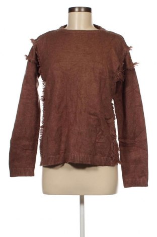 Дамски пуловер Compania Fantastica, Размер S, Цвят Кафяв, Цена 8,20 лв.