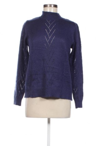 Дамски пуловер Cortefiel, Размер M, Цвят Син, Цена 18,45 лв.