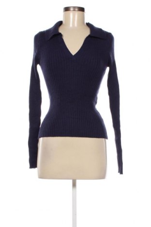 Дамски пуловер DAZY, Размер M, Цвят Син, Цена 13,05 лв.