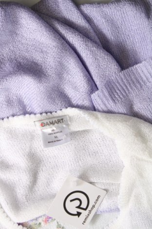 Дамски пуловер Damart, Размер XL, Цвят Лилав, Цена 15,67 лв.