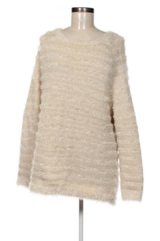 Дамски пуловер Designer S, Размер L, Цвят Бежов, Цена 8,96 лв.