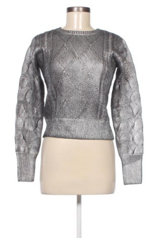 Дамски пуловер Desigual, Размер M, Цвят Сребрист, Цена 75,60 лв.