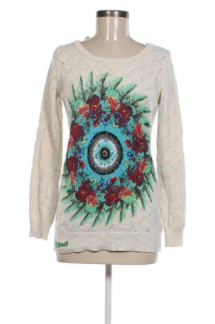 Дамски пуловер Desigual, Размер XL, Цвят Многоцветен, Цена 41,80 лв.