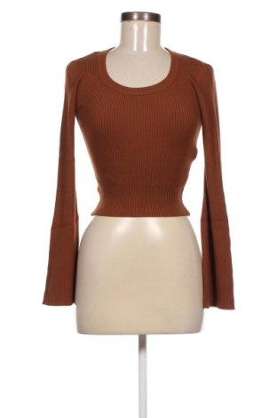 Γυναικείο πουλόβερ Even&Odd, Μέγεθος XS, Χρώμα Καφέ, Τιμή 10,67 €