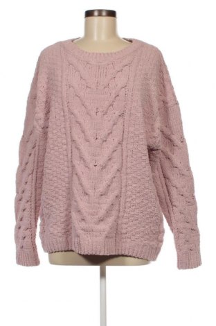 Γυναικείο πουλόβερ F&F, Μέγεθος XL, Χρώμα Ρόζ , Τιμή 14,23 €
